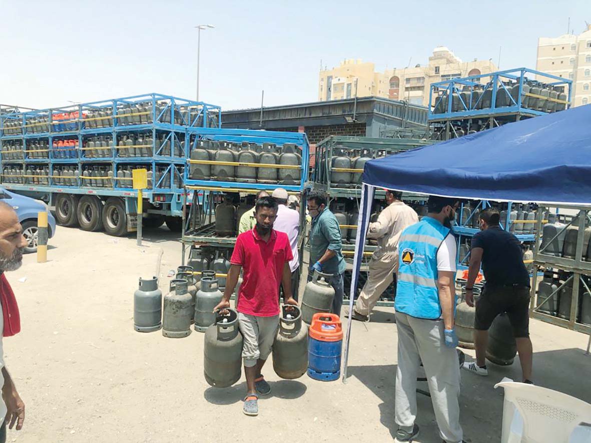 لا صعوبات في الحصول على أسطوانات الغاز 