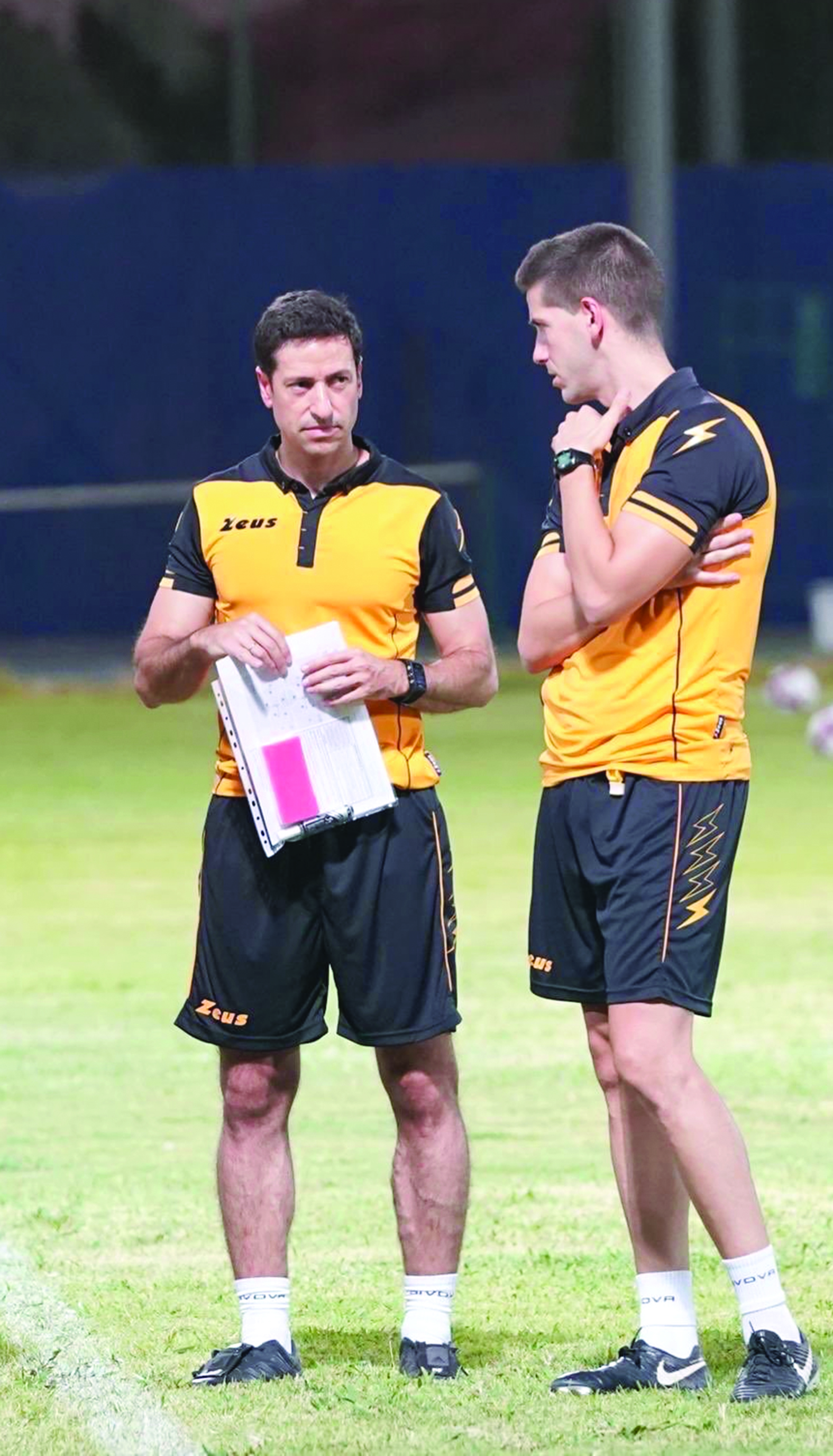 u0627u0644u0625u0633u0628u0627u0646u064a u0633u0627u0646u0634u064au0632 (u0625u0644u0649 u0627u0644u064au0645u064au0646) u0641u064a u062du062fu064au062b u0645u0639 u0645u0648u0627u0637u0646u0647 u0628u0627u0628u0644u0648 u0641u0631u0627u0646u0643u0648 u0625u0628u0651u0627u0646 u0639u0645u0644u0647u0645u0627 u0633u0648u064au0651u0627u064b u0641u064a u0627u0644u0642u0627u062fu0633u064au0629  