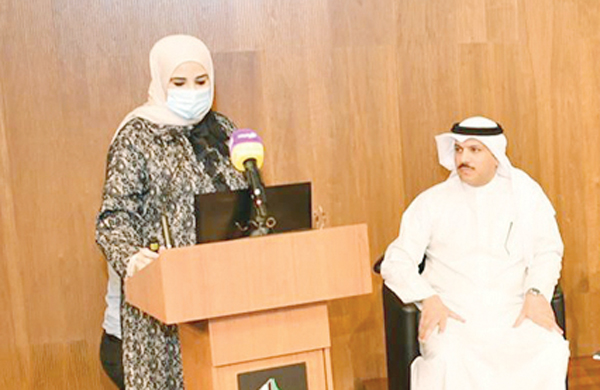 العقيل تتحدث في اللقاء