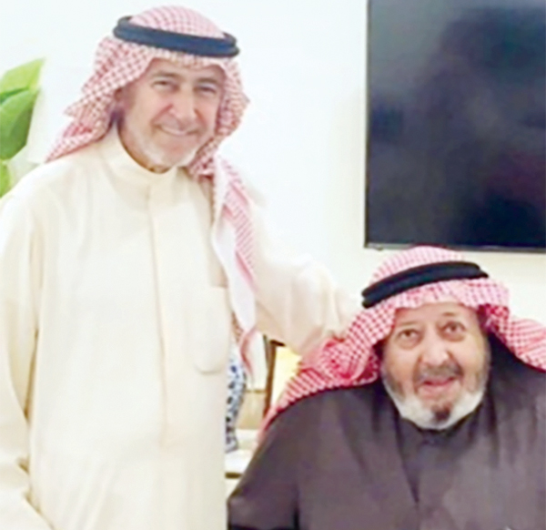 ... مع الزميل مطلق نصّار 