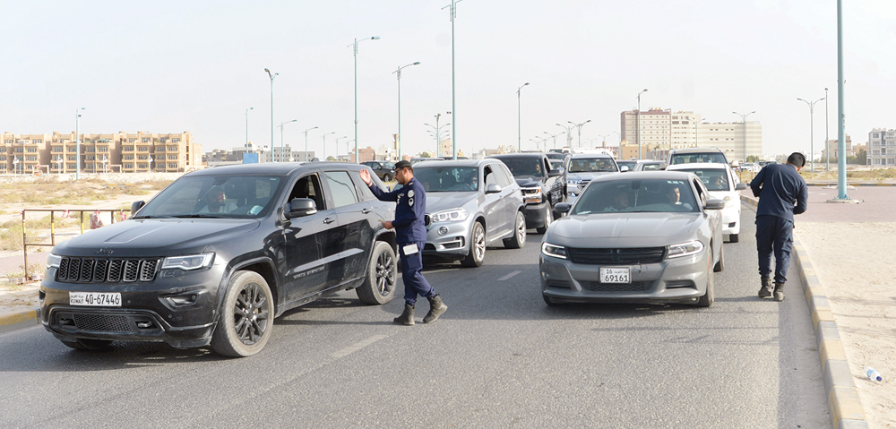 نقاط تفتيش على الطرق 