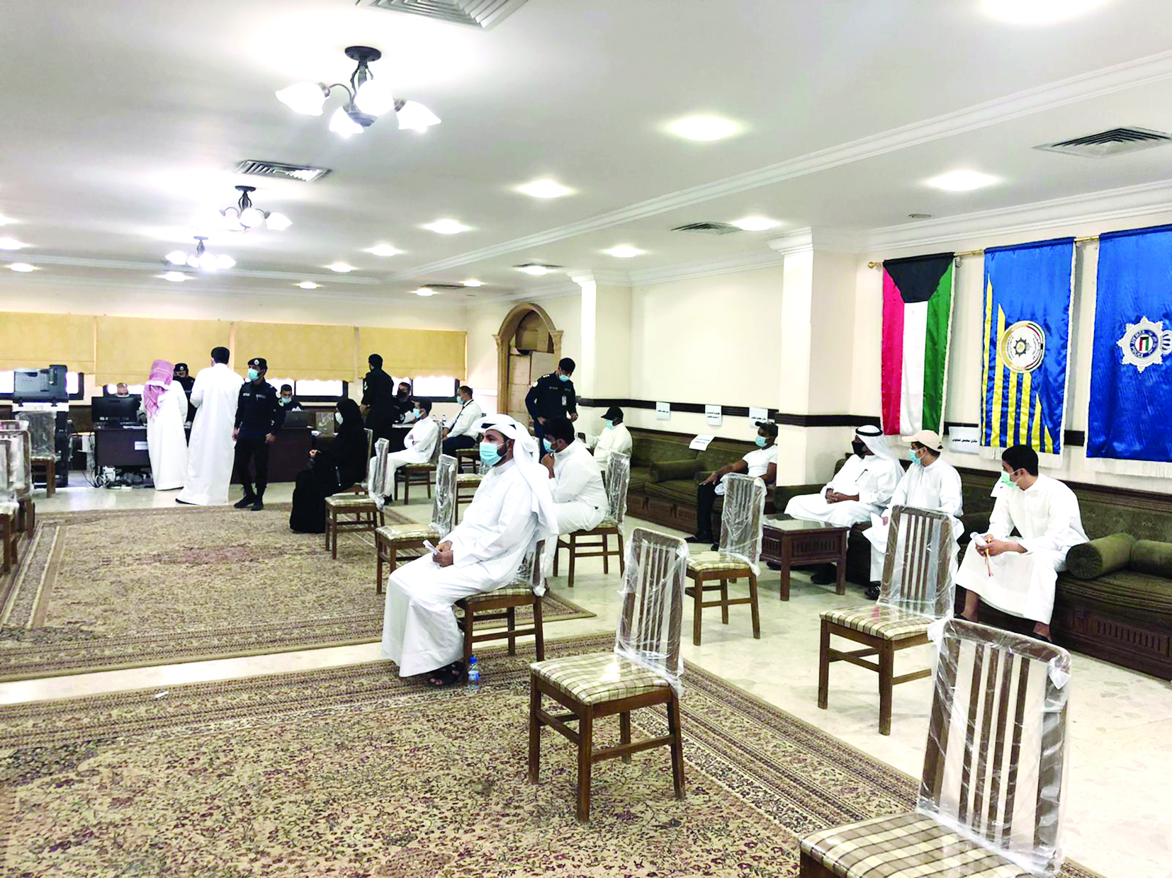 إجراءات احترازية في إدارة المنافذ للمراجعين