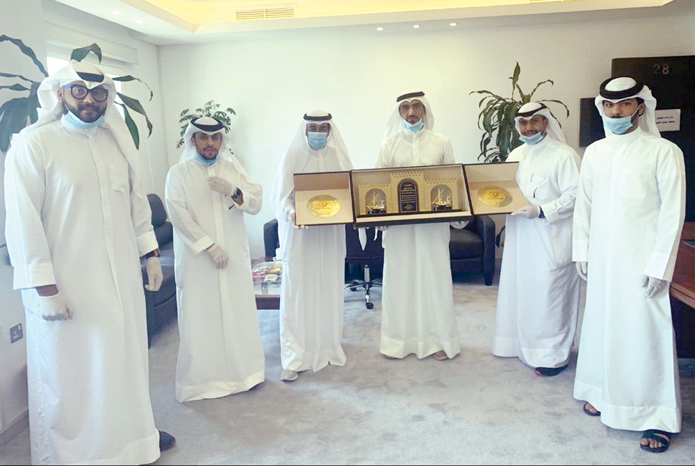 جانب من التكريم