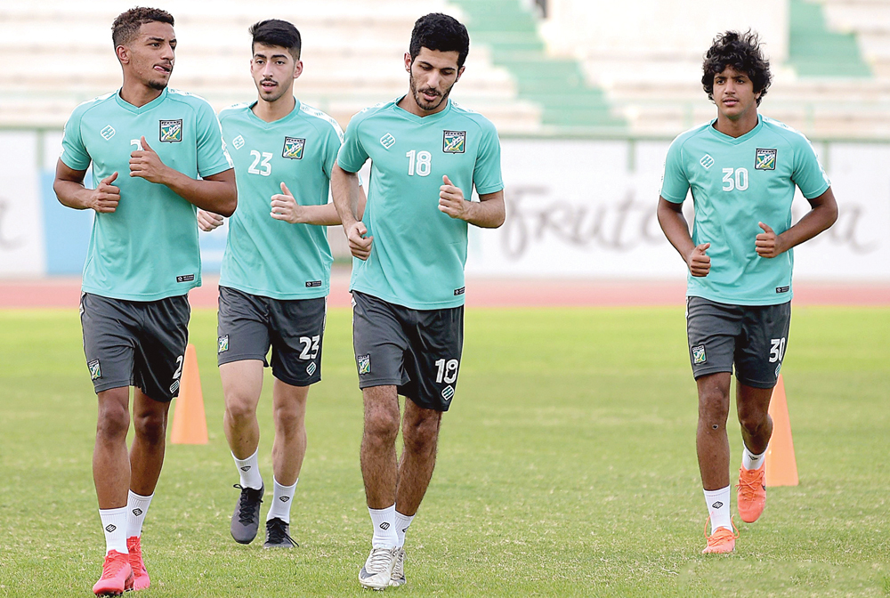 u062cu0627u0646u0628 u0645u0646 u062au062fu0631u064au0628u0627u062a u00abu0627u0644u0623u062eu0636u0631u00bb u0627u0633u062au0639u062fu0627u062fu0627u064b u0644u0627u0633u062au0626u0646u0627u0641 u0627u0644u0646u0634u0627u0637t (u0627u0644u0645u0631u0643u0632 u0627u0644u0625u0639u0644u0627u0645u064a u0644u0644u0646u0627u062fu064a u0627u0644u0639u0631u0628u064a)