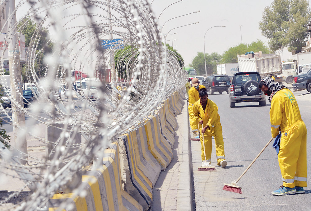 استعدادات البلدية في شوارع الجليب