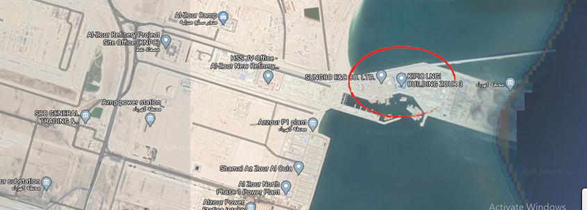 صورة تفصيلية لمواقع المشروع 