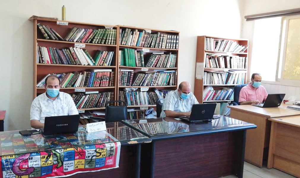 معلمون في اليوم الأول للتدريب 