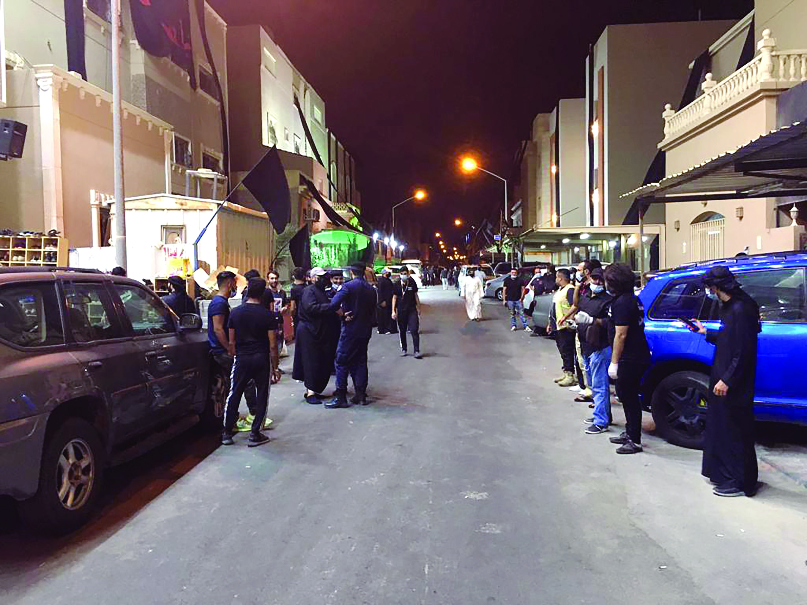 إجراءات احترازية خارج الحسينيات