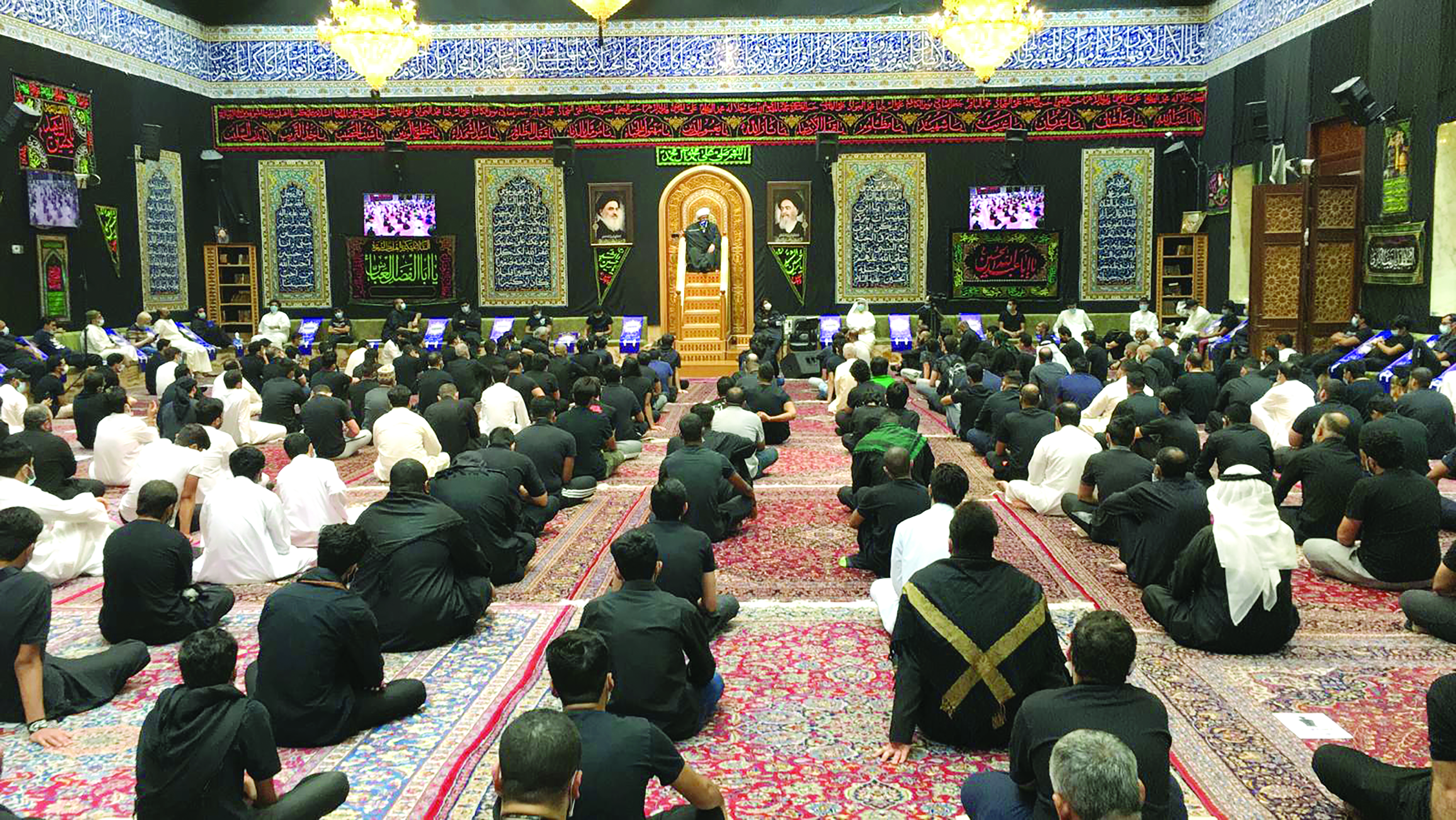 u062cu0645u0648u0639 u0645u0646 u0627u0644u0645u0639u0632u0651u064au0646 u0641u064a u0627u0644u062du0633u064au0646u064au0629 u0627u0644u0643u0631u0628u0644u0627u0626u064au0629 