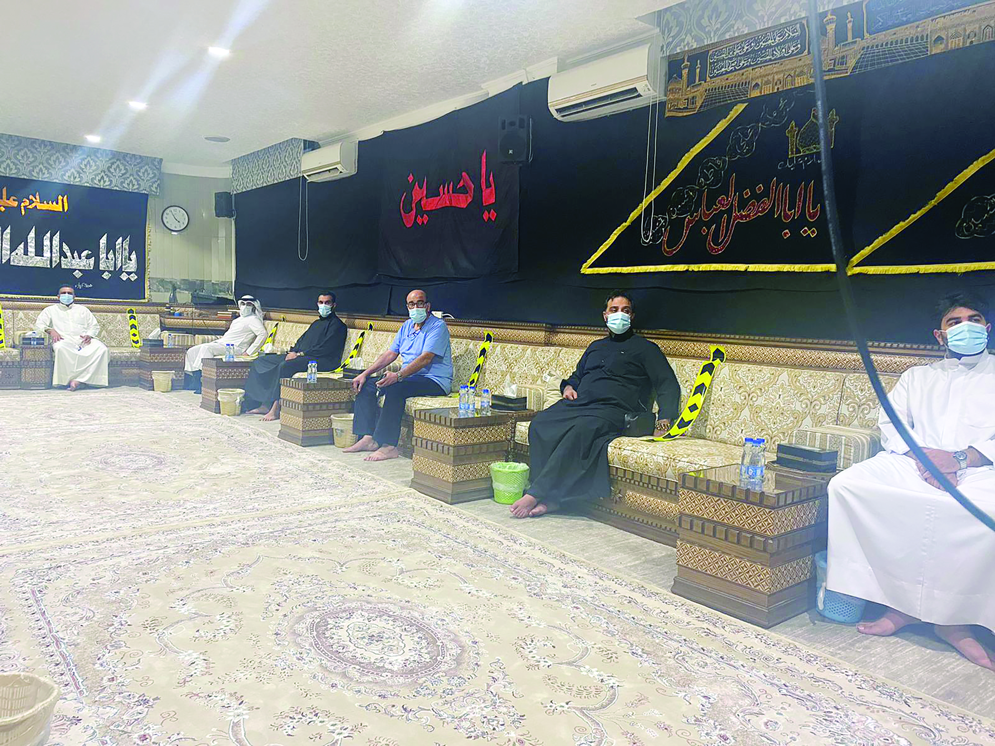 مراعاة التباعد الاجتماعي 