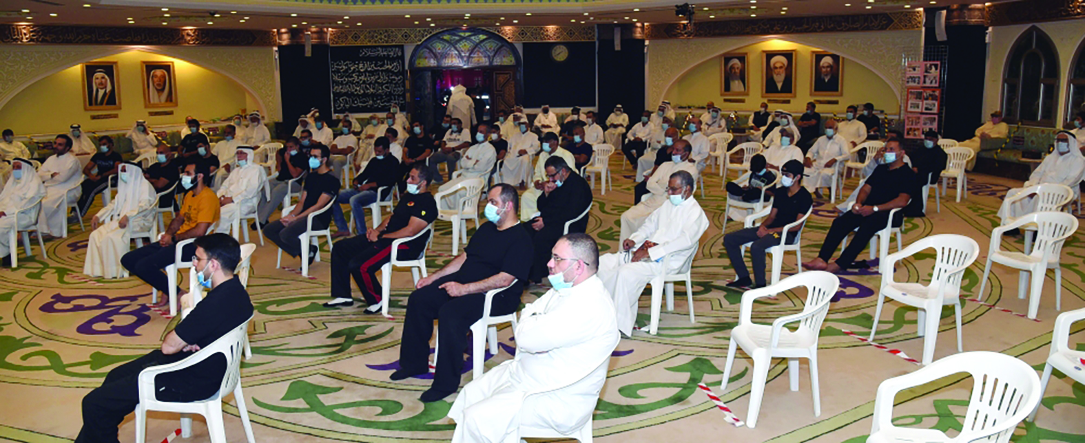 u062cu0627u0646u0628 u0645u0646 u062du0636u0648u0631 u062du0633u064au0646u064au0629 u0627u0644u0623u0648u062du062f         t                 (u062au0635u0648u064au0631 u0633u0639u0648u062f u0633u0627u0644u0645)