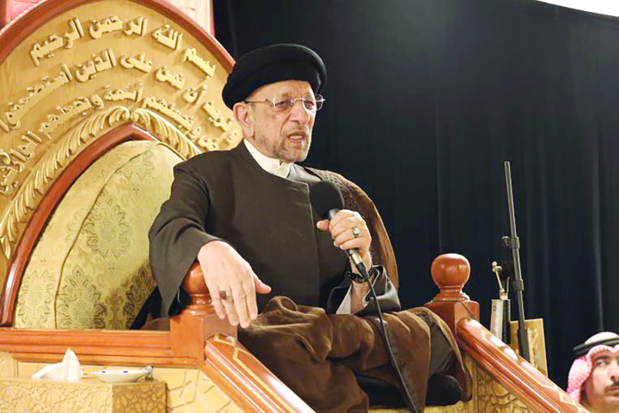 جاسم الكربلائي خطيب حسينية الأوحد	