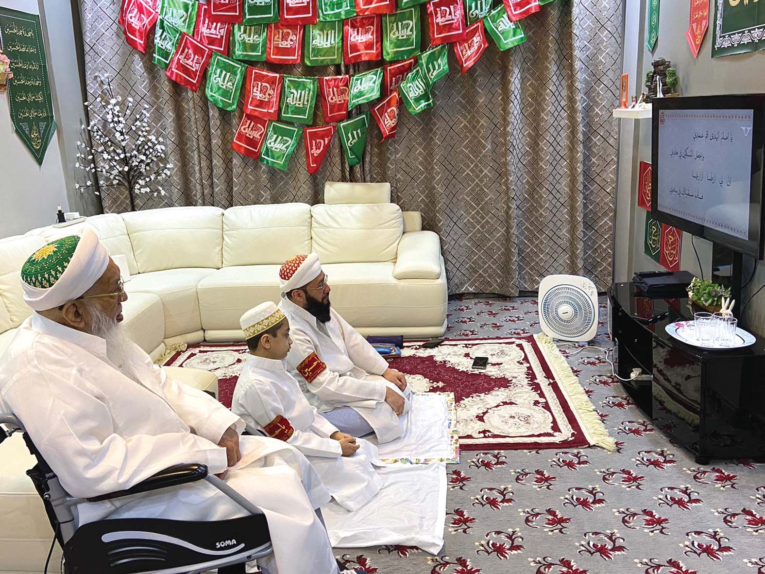 أبناء البهرة أحيوا عاشوراء في بيوتهم