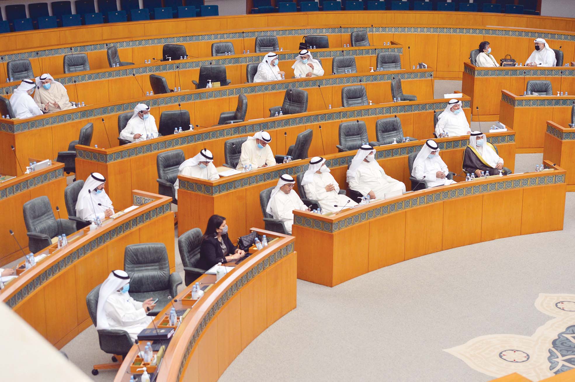 لقطة عامة للجلسة