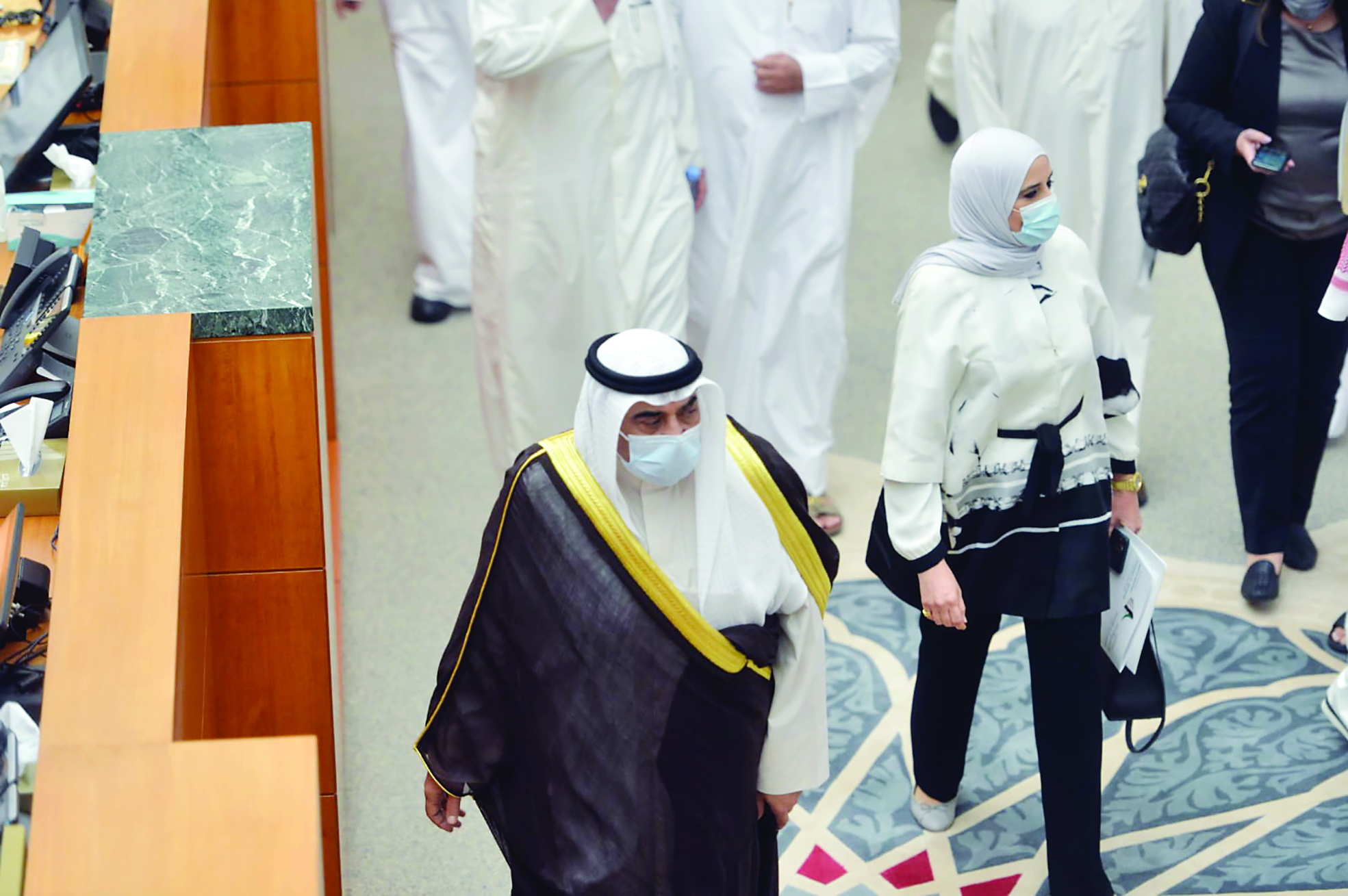 صباح الخالد ومريم العقيل