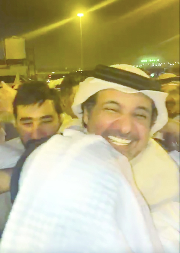 اللغيصم يتلقى التهاني