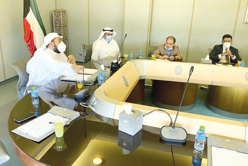 باسل الصباح خلال اللقاء