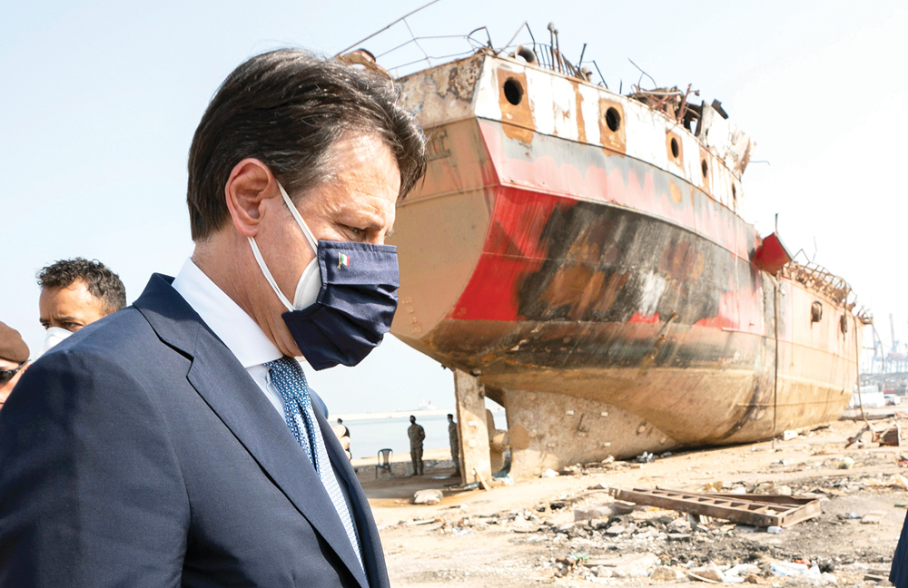 u0631u0626u064au0633 u0627u0644u062du0643u0648u0645u0629 u0627u0644u0625u064au0637u0627u0644u064au0629 u062eu0644u0627u0644 u062cu0648u0644u0629 u0641u064a u0645u0631u0641u0623 u0628u064au0631u0648u062a u0627u0644u0645u064fu062fu0645u0631 u0623u0645u0633 u00a0 t(u0631u0648u064au062au0631u0632)