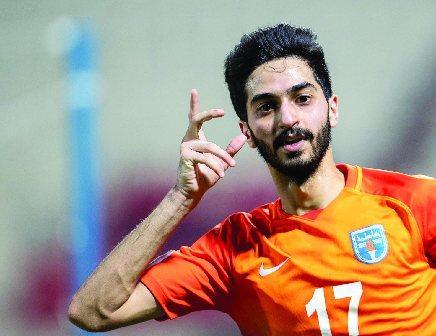      u0644u0627u0639u0628 u0643u0627u0638u0645u0629 u0634u0628u064au0628 u0627u0644u062eu0627u0644u062fu064a u0645u062du062au0641u0644u0627u064b u0628u0647u062fu0641u0647 u0641u064a u0645u0631u0645u0649 u0627u0644u0642u0627u062fu0633u064au0629