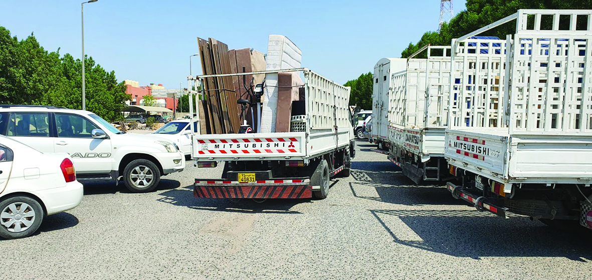 سيارات التوصيل اشتغلت