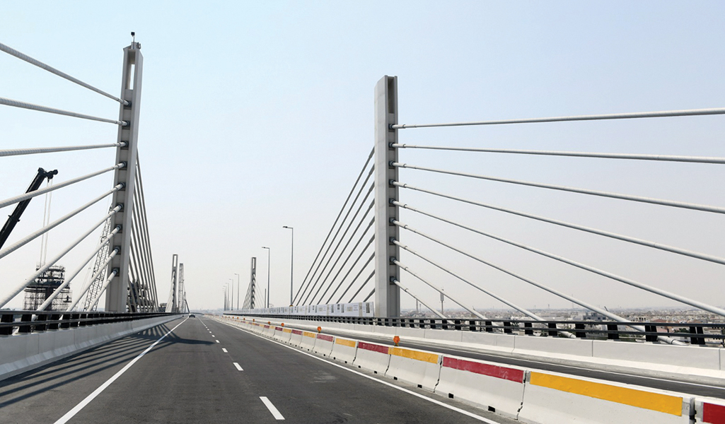  إنجاز 98 في المئة من طرق كأس العالم