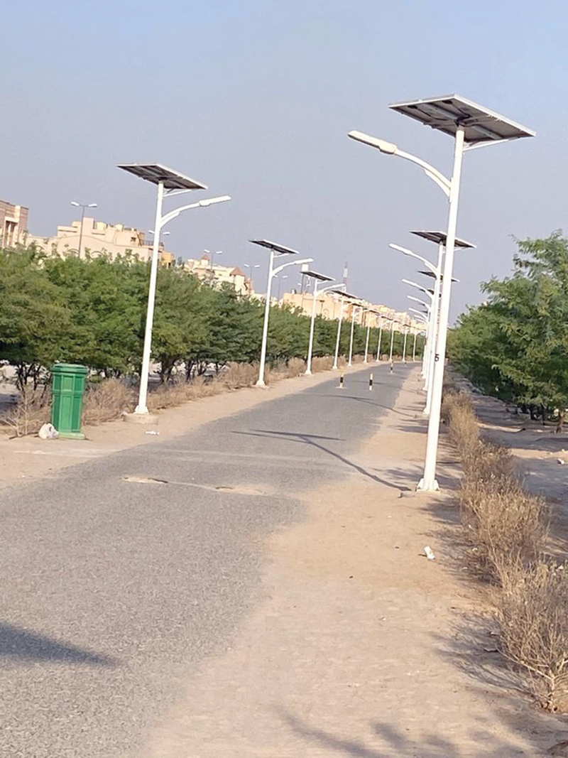 ممشى رياضي... الشارع اليتيم يفتقر للمواصفات