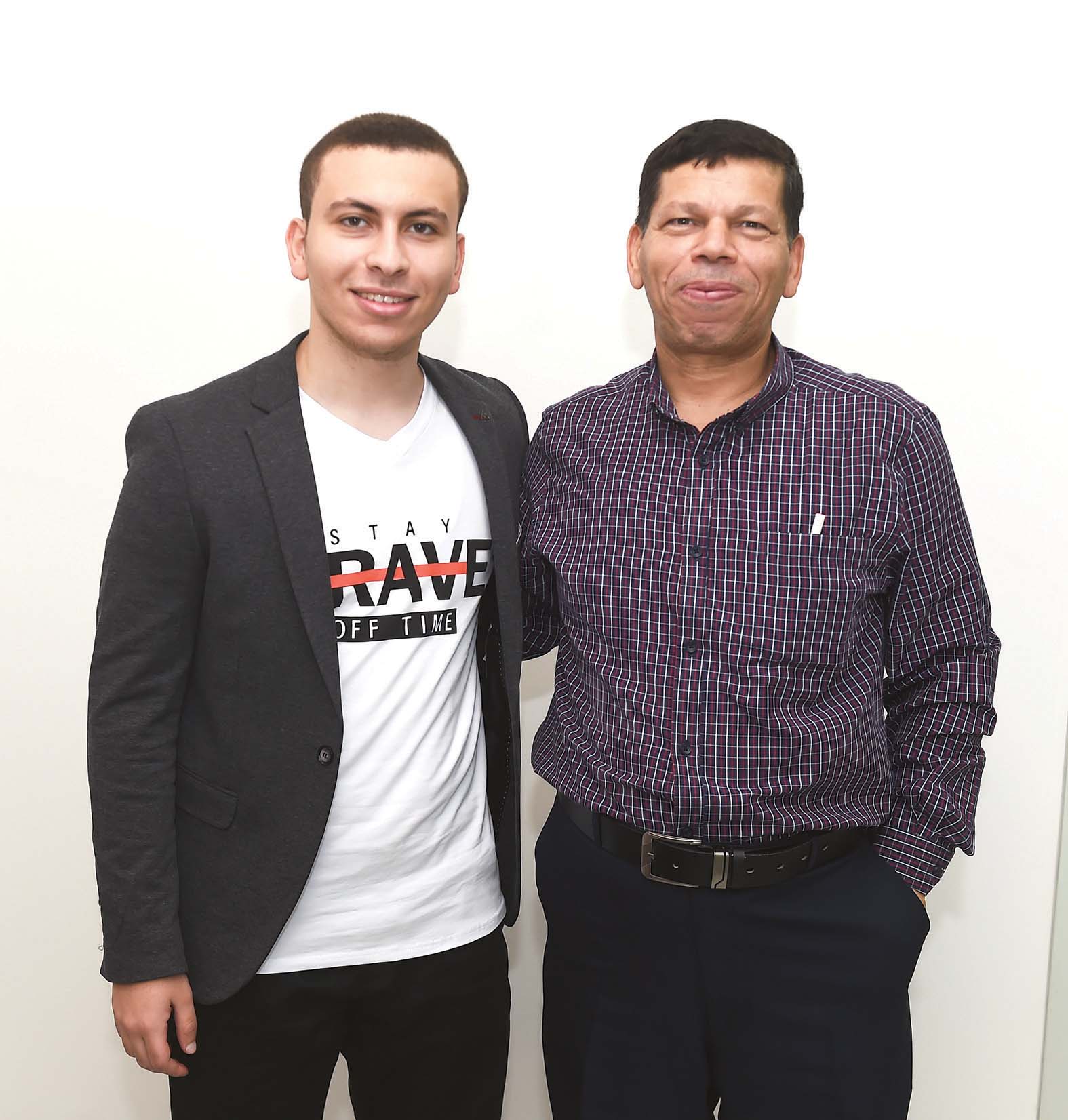 محمد ووالده