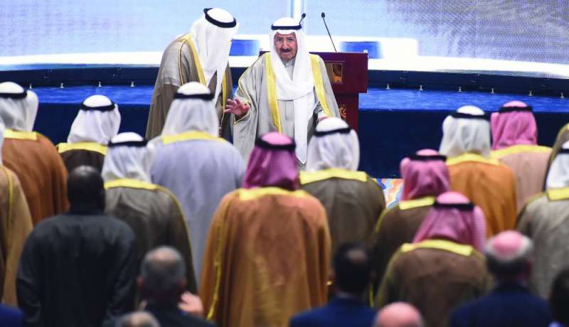 المغفور له بإذن الله الشيخ صباح الأحمد