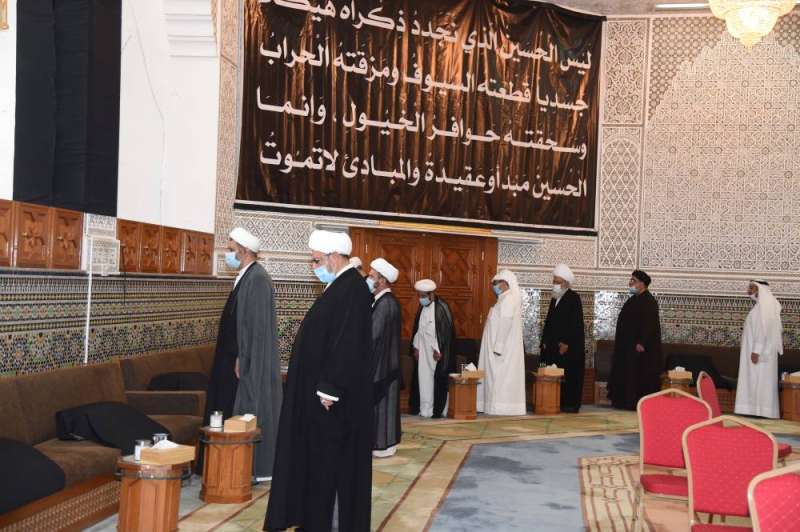 مجلس عزاء بوفاة الأمير الراحل في الحسينية الجعفرية