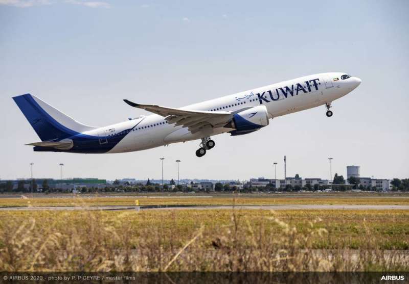 موز نقل أنتيبسون  الكويتية» تتسلّم أول طائرتي «A330neo» من أصل 8 طلبتها - الراي