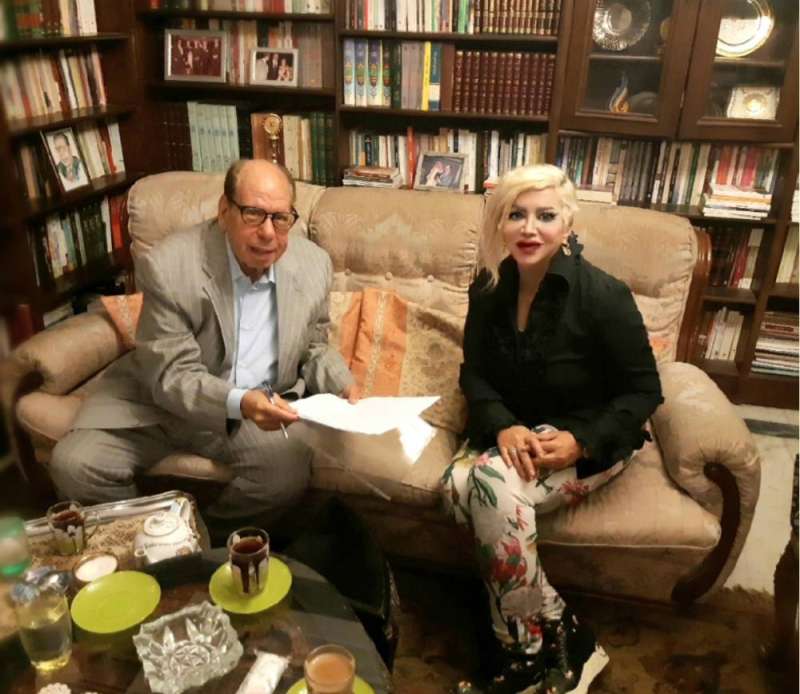 عالية شعيب وصلاح فضل