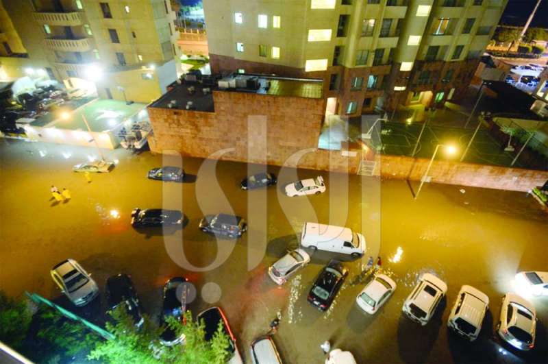 غرقة في الفنطاس (تصوير أسعد عبدالله)