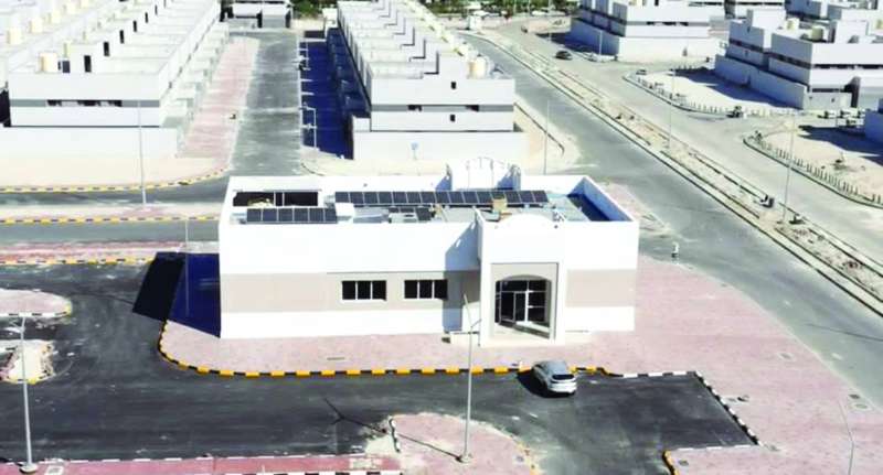 وحدات سكنية في المشروع