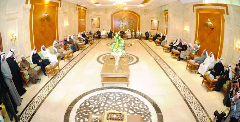 لقطة عامة لحضور الاجتماع 	(تصوير سعود سالم)