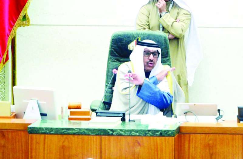 الهرشاني كان حاسماً لدى ترؤسه الجلسة