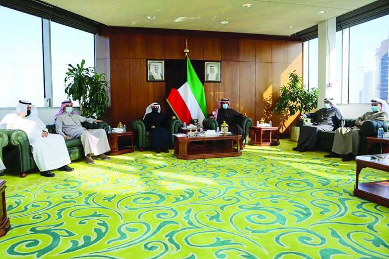 الوزير الياسين خلال لقائه قياديي «العدل»