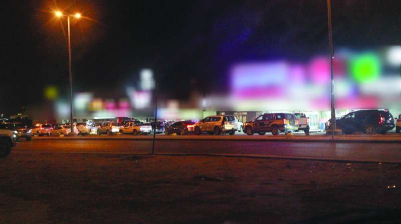 دورية نجدة عالقة وسط الزحام