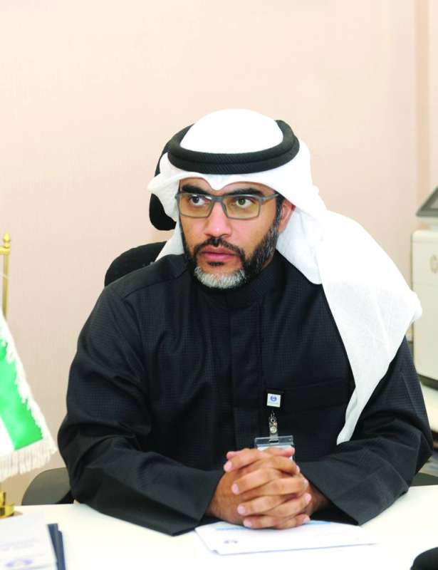 صالح التنيب متحدثاً لـ «الراي»                            (تصوير سعود سالم)