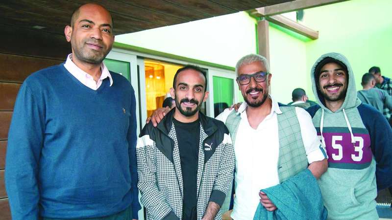 عبدالمحسن النمر مع صنّاع «بيت بيوت»