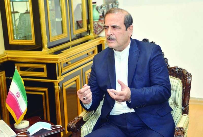 السفير محمد إيراني (تصوير نايف العقلة)