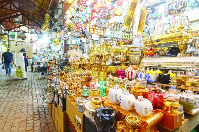 محلات تراثية 	(تصوير أسعد عبدالله)