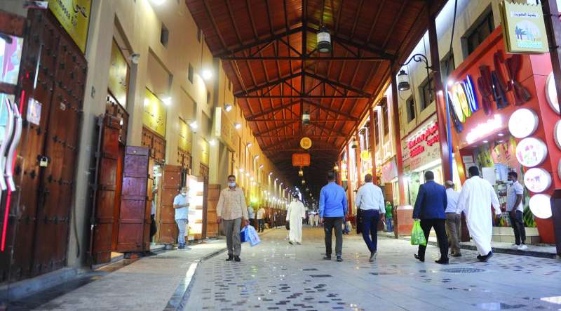 أحد شوارع المباركية