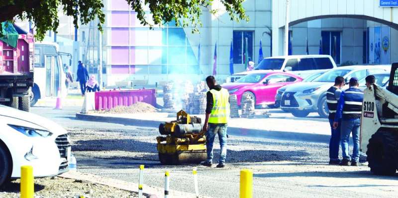 ورشة السفلتة