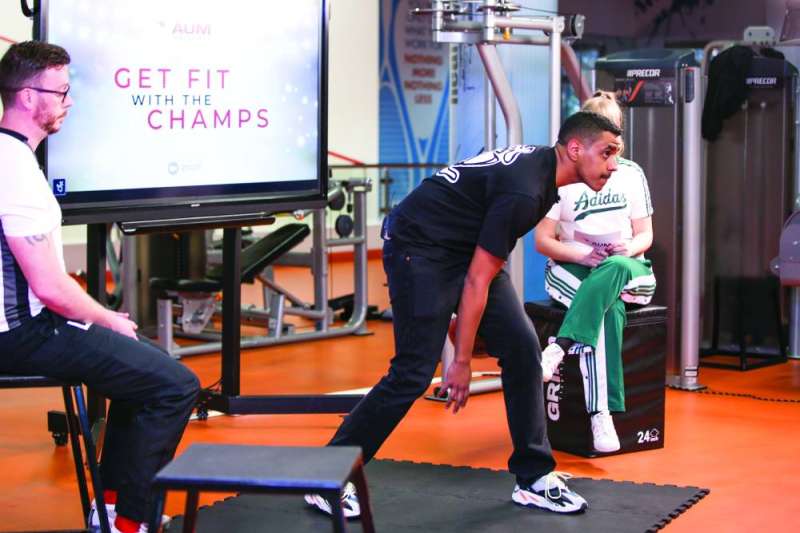 فنيات رياضية ولياقة