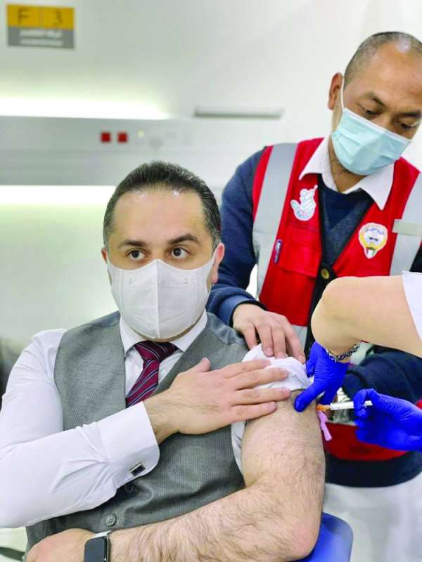 السند يتلقى الجرعة الثانية