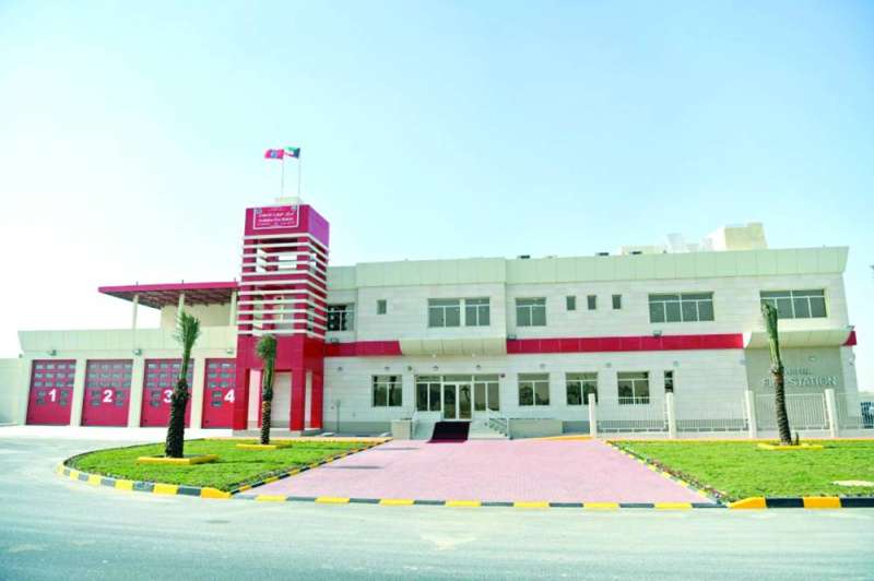 مركز إطفاء «الوفرة السكنية» من الخارج