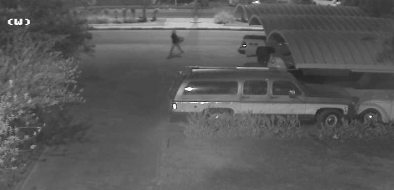 ... ولحظة وصولها إلى الشارع