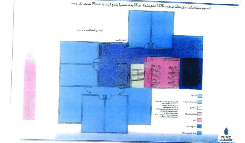 تصميم إحدى المدن العمالية