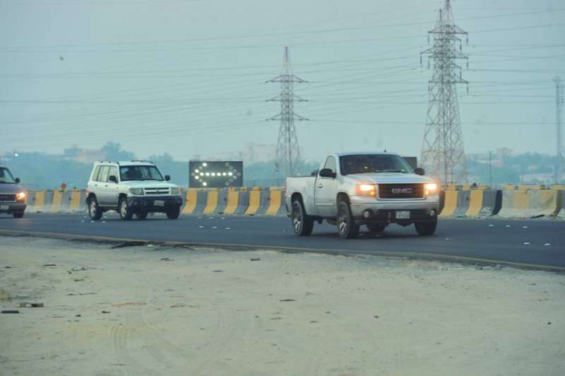 العمل يسير بوتيرة بطيئة في المشروع 	(تصوير نايف العقلة)