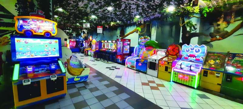 حتى الألعاب الكهربائية استعدت ولم يأتها روادها